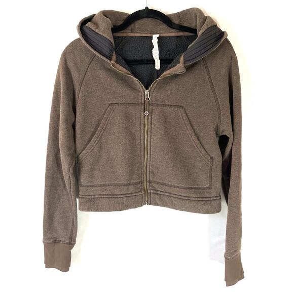 Lululemon Long & Short of It Hooded Convertible Cropped/Long Jacket Women's 4 - Picture 6 of 11